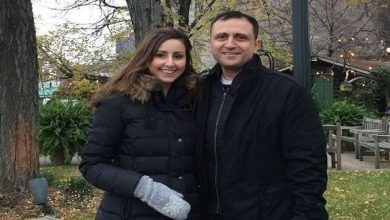 تنفصل عن زوجها بسبب حالة نادرة هناء وزوجها حسان قبل الانفصال