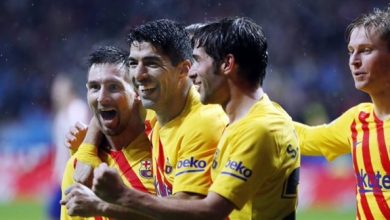 ميسي وغريزمان وتير شتيغن ودي يونغ يسافرون لباريس عقب تدريب برشلونة