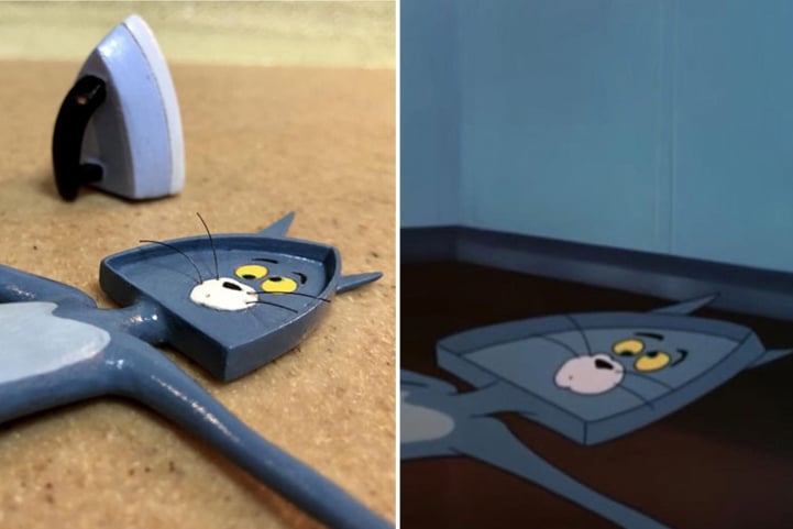 فنان ياباني يحول أبرز مشاهد توم وجيري إلى منحوتات مضحكة فنان ياباني يحول أبرز مشاهد توم وجيري إلى منحوتات مضحكة