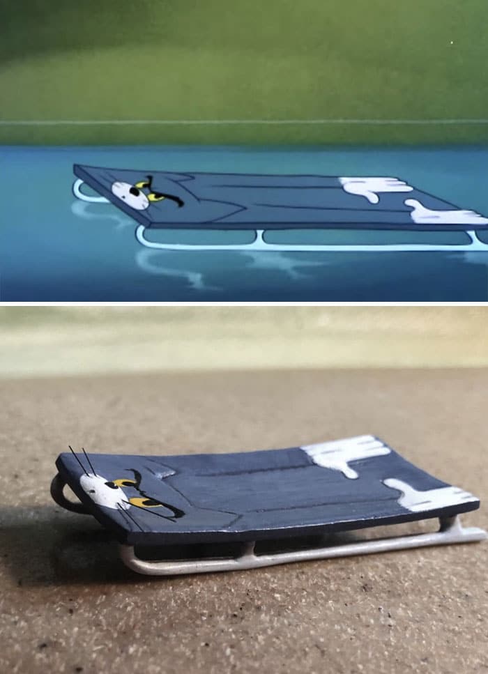 فنان ياباني يحول أبرز مشاهد توم وجيري إلى منحوتات مضحكة فنان ياباني يحول أبرز مشاهد توم وجيري إلى منحوتات مضحكة