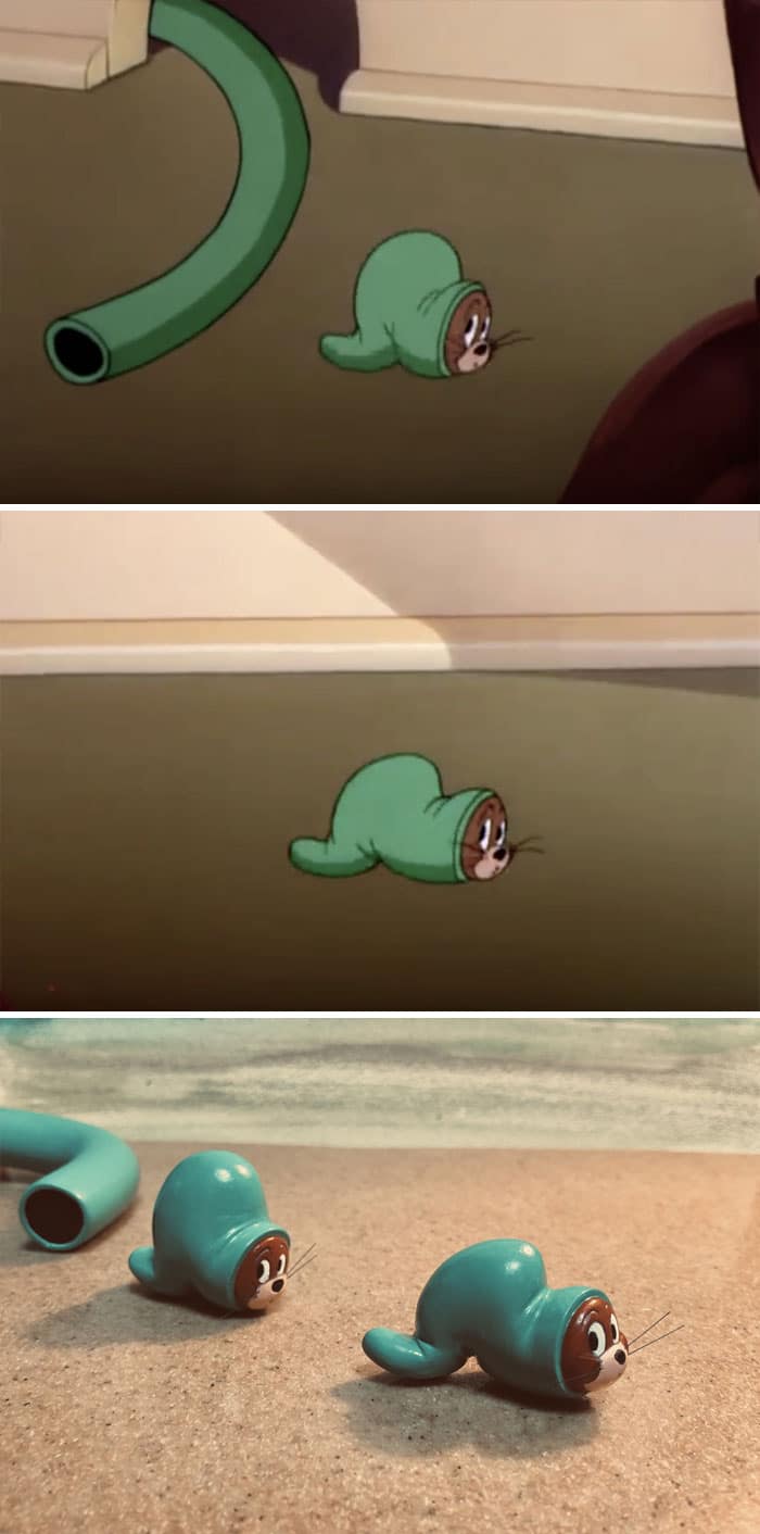 فنان ياباني يحول أبرز مشاهد توم وجيري إلى منحوتات مضحكة فنان ياباني يحول أبرز مشاهد توم وجيري إلى منحوتات مضحكة