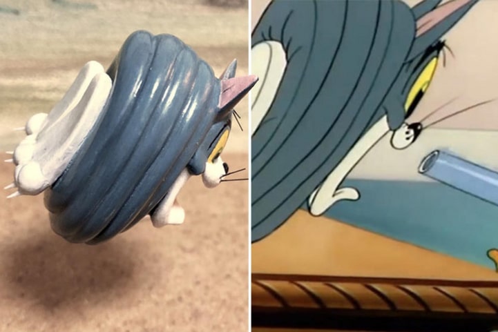 فنان ياباني يحول أبرز مشاهد توم وجيري إلى منحوتات مضحكة فنان ياباني يحول أبرز مشاهد توم وجيري إلى منحوتات مضحكة