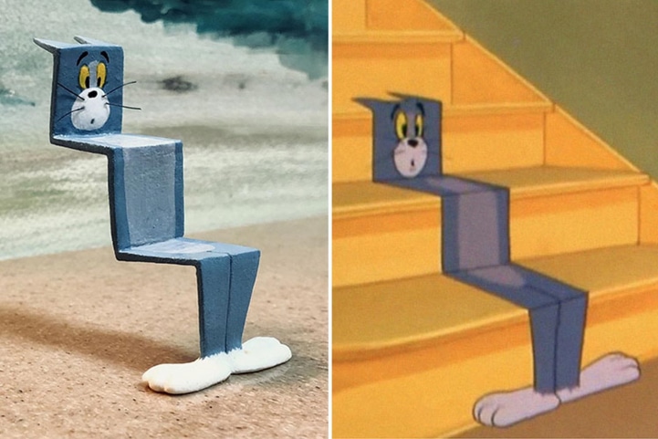 فنان ياباني يحول أبرز مشاهد توم وجيري إلى منحوتات مضحكة فنان ياباني يحول أبرز مشاهد توم وجيري إلى منحوتات مضحكة