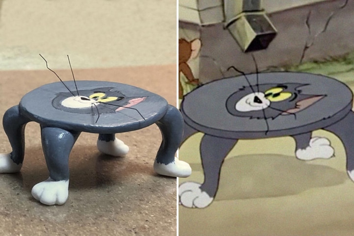 فنان ياباني يحول أبرز مشاهد توم وجيري إلى منحوتات مضحكة فنان ياباني يحول أبرز مشاهد توم وجيري إلى منحوتات مضحكة