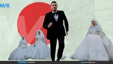 صعيدي يتزوج 4 في يوم واحد لإرضاء والدته egyptian-groom-wedding-photoshoot-prank