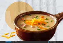 طريقة عمل شوربة البطاطس والبروكلي بالجبن طريقة عمل شوربة البطاطس والبروكلي بالجبن