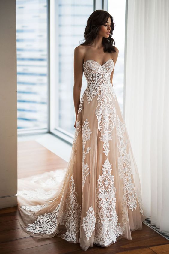 أجدد موديلات فساتين زفاف كب منفوش أجدد موديلات فساتين زفاف كب منفوش