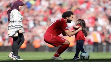 محمد صلاح يرزق بمولودته الثانية كيان