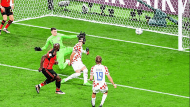بلجيكا تودع المونديال وكرواتيا تتأهل بلجيكا تودع المونديال